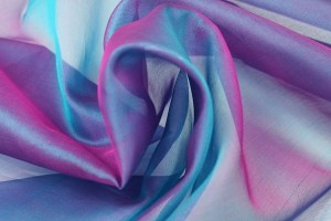 Purpley organza